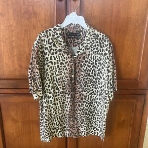 Men’s Dress Shirt.  All Saints.  Size L.  Silk blend